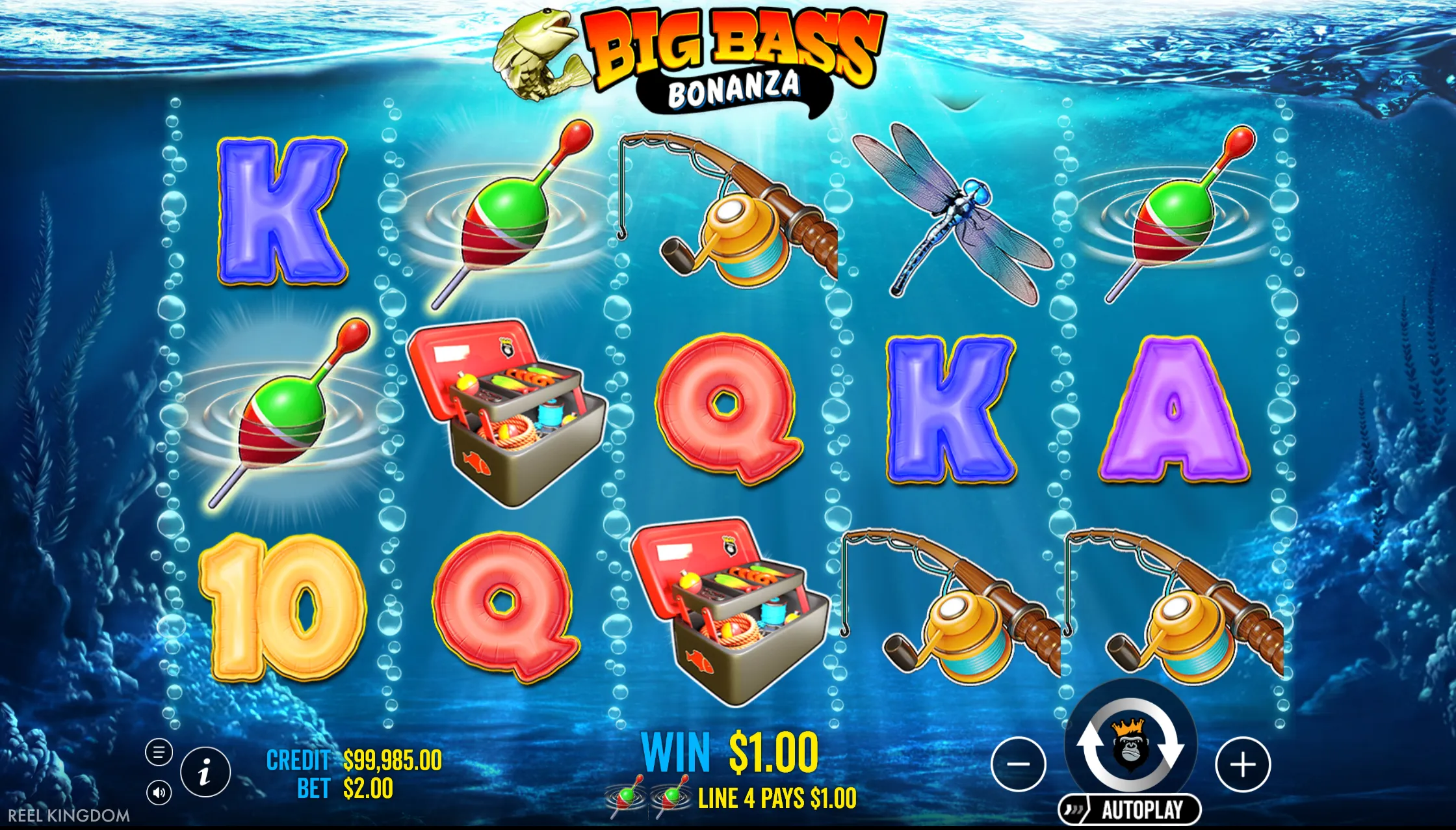 Retriggers and multiplier steps in Big Bass Bonanza